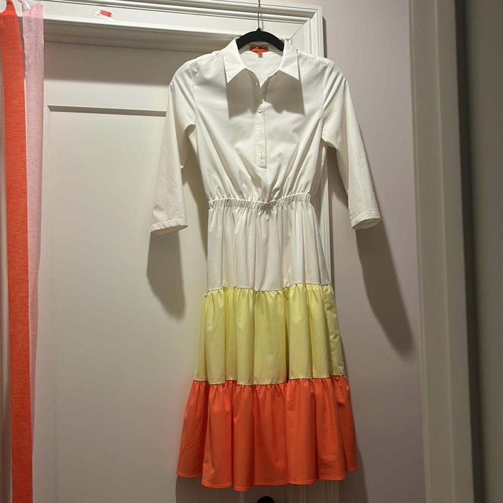 Adorable midi summer dress